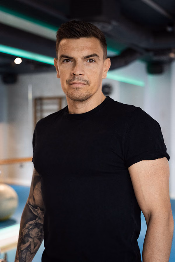 Marcin Kossak w klubie Quantum Fitness