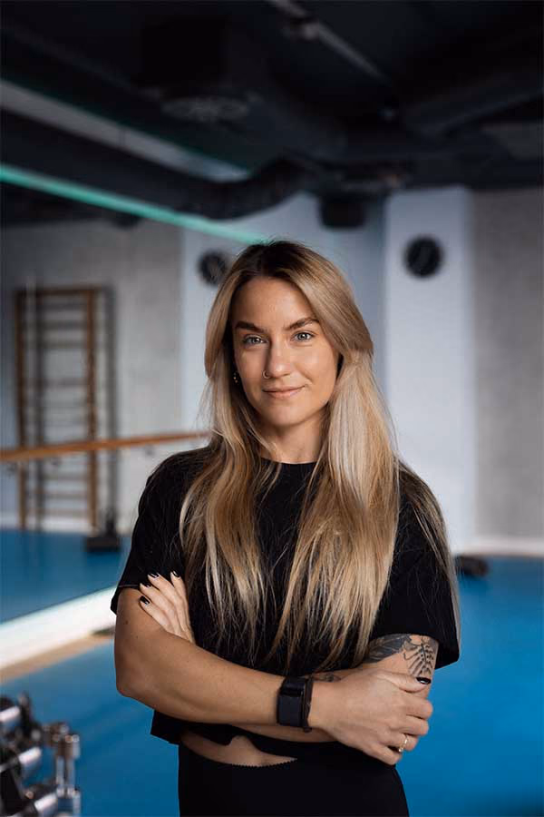 Katarzyna Żbikowska w klubie Quantum Fitness