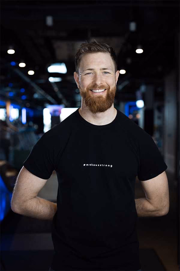 Stephen Walker w klubie Quantum Fitness