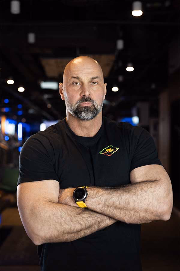 Dariusz Rycaj w klubie Quantum Fitness